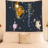 Cute Bear Cartoon Decorative Tapestry Home Wall Decoration Office Living Room Tapestry