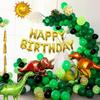 Party Decoration - Dinosaur - Garland and Balloons - Multicolor - For Boy - Birthday