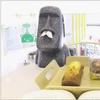 Creative Tissue Box High Quality Tissue Box Square Moai Shape Easter Island Stone Statue Household Tissue Box