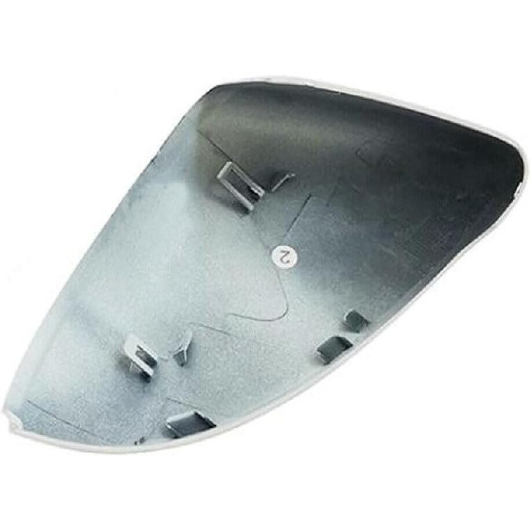 Left+Right Rearview Mirror Cover Side Mirror Caps for VW Golf GTI MK7 2015 2016 2017 2018 2019 2020 2021 White