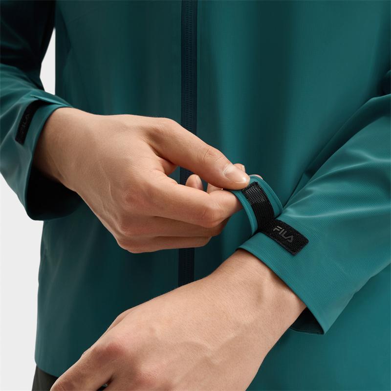 Fila Небесное зеркало Минималистичная модная куртка Мужская куртка Синяя F11M432702FDB