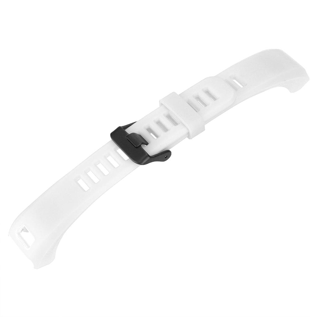Replacement Silicone Sport Bracelet Wrist Strap Wristband For Vivosmart HR (White)
