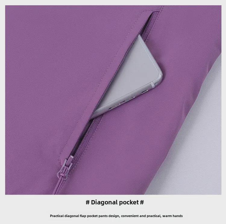 Женская ветрозащитная и водонепроницаемая куртка с капюшоном на бархатной подкладке для осени и зимы