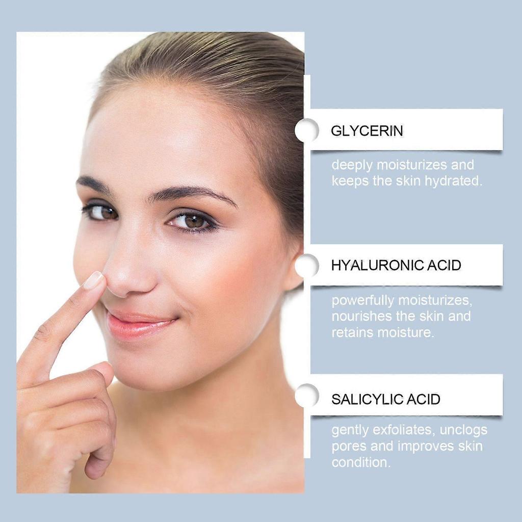 Salicylic acid nasal care patches gently cleanse skin of oil, blackheads, and whiteheads, refine pores, and leave skin feeling soft and supple.