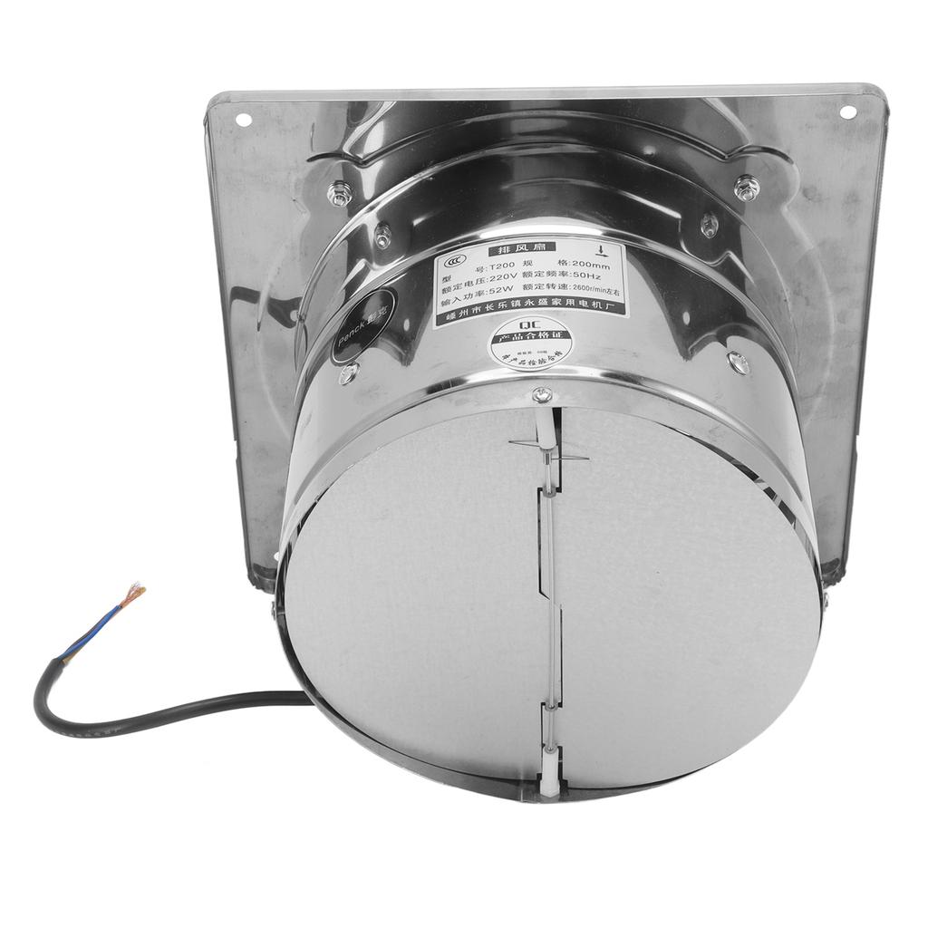 52W Bathroom Exhaust Fan Quiet Bathroom Extractor Ventilation Fan for Kitchen Garage