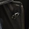 CLIENTI UOMO leather jacket M black Men's Used