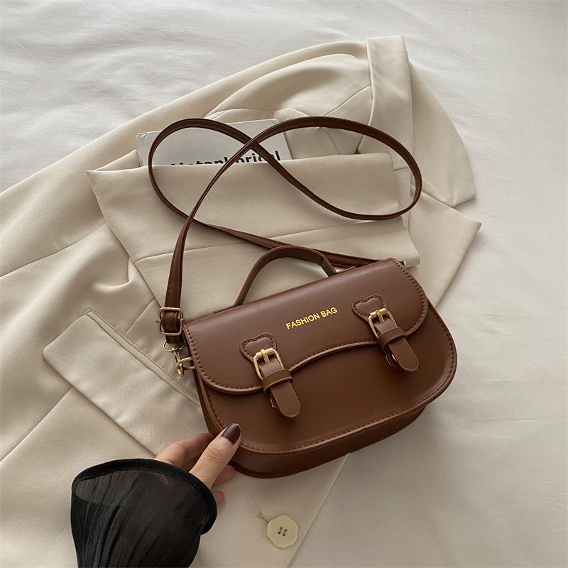 Седельная сумка летняя новая простая повседневная сумка через плечо ретро модная ручная сумка через плечо женская