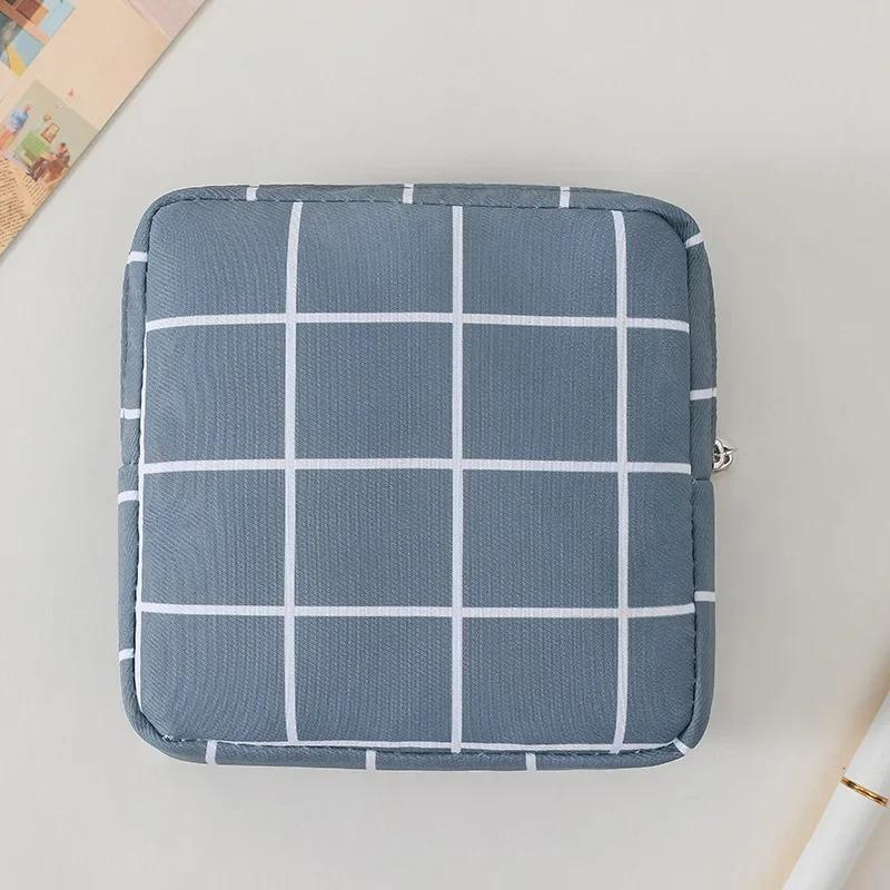 Женщины Девочки Kawaii Салфетка Гигиенические прокладки Сумка-органайзер Косметичка Сумки для тампонов Милые дорожные гаджеты Сумка для хранения помады