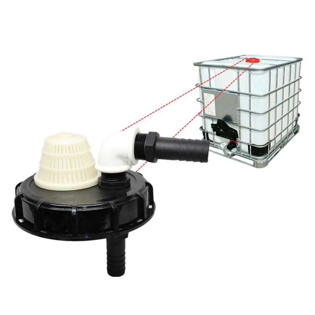 Water Lid Tank Accessories Liquid Industry Barrel Joyoya Nozzle Adaptor Coarse Water for Garden