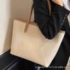 Retro niche tote bag women's 2025 new women's large-capacity texture simple shoulder bag for class commuter bag