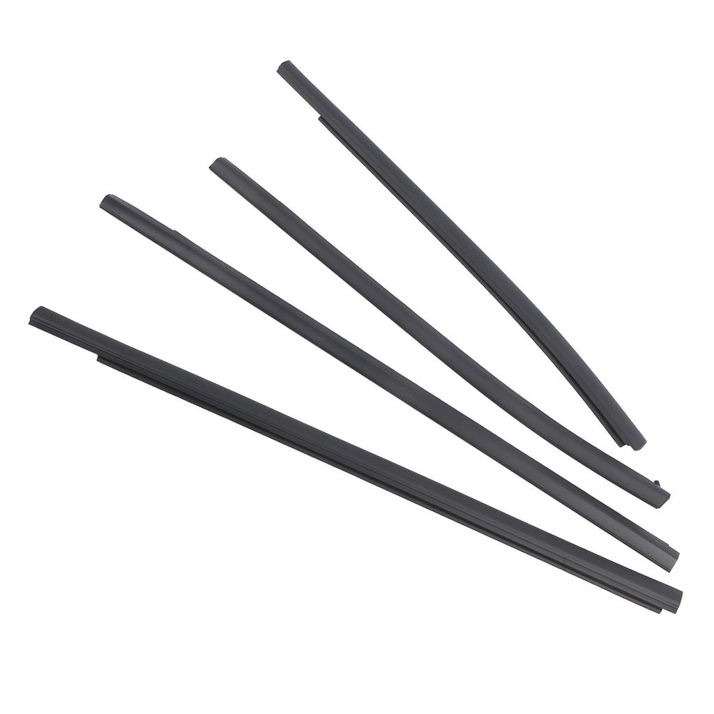 4 шт. Уплотнитель стекла двери автомобиля AB3Z2625554F Молдинг отделки уплотнительной полосы стекла двери для Ranger PX2 PX3 Wildtrak