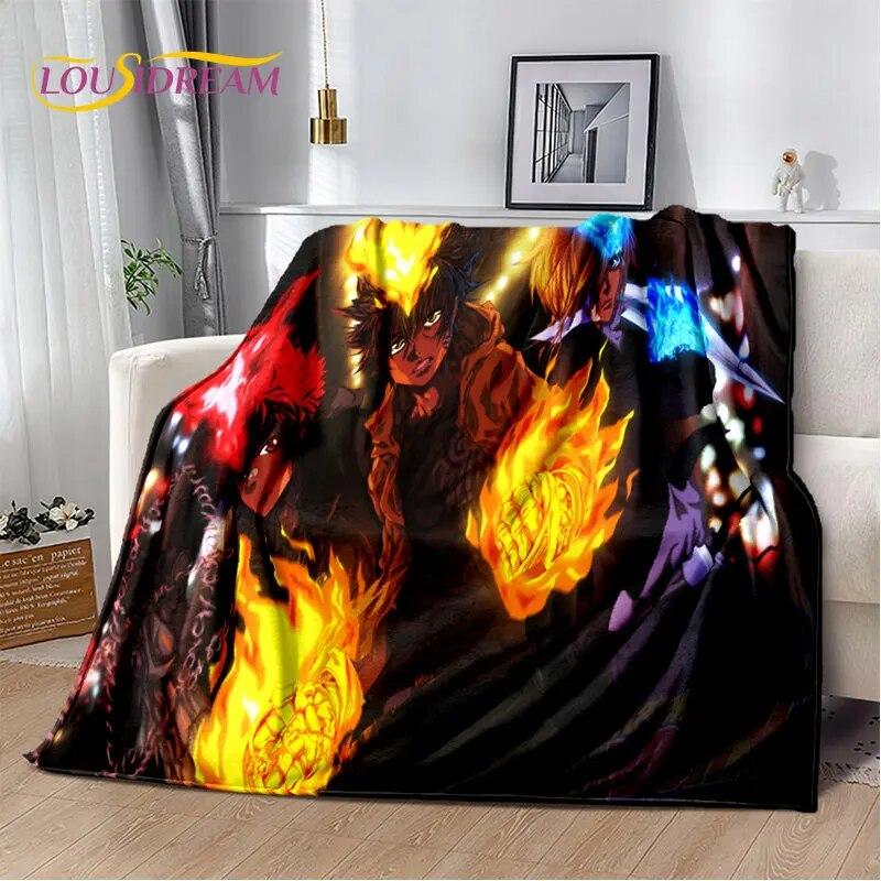 Мягкое плюшевое одеяло в стиле аниме «Учителя Hitman Reborn», фланелевое одеяло для гостиной, спальни, кровати, дивана, чехол для пикника, детское одеяло