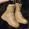 Модные мужские ботинки для мужчин, швейные ботинки, высокие уличные мужские походные ботинки, ботильоны, мужская рабочая защитная обувь