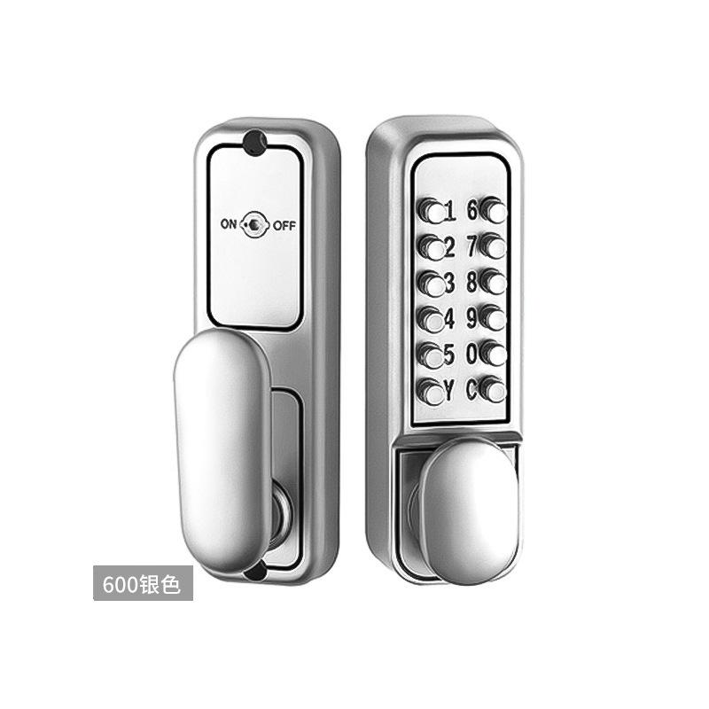 Mechanical Combination Door Lock Outdoor Courtyard Gate Lock Household Wrought-iron Door Fence Lock Vintage