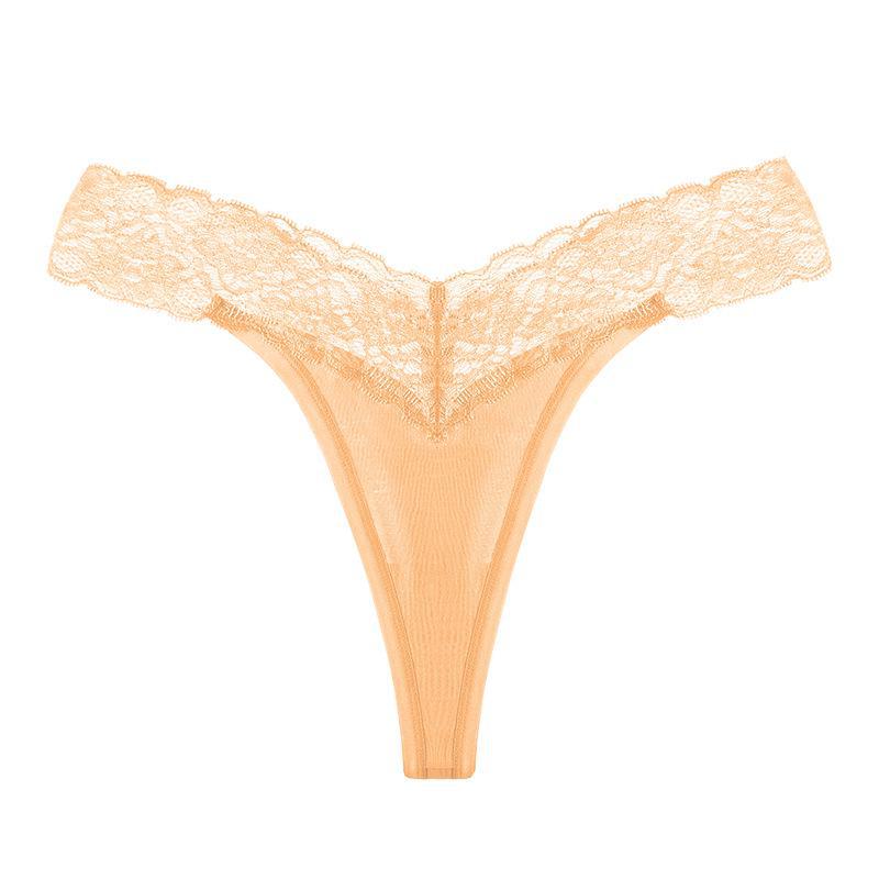 European and American Sexy Lace Thong Underwear for Women - Plus Size, Low Waist, Summer BreathableSuppressLint: 148 Characters