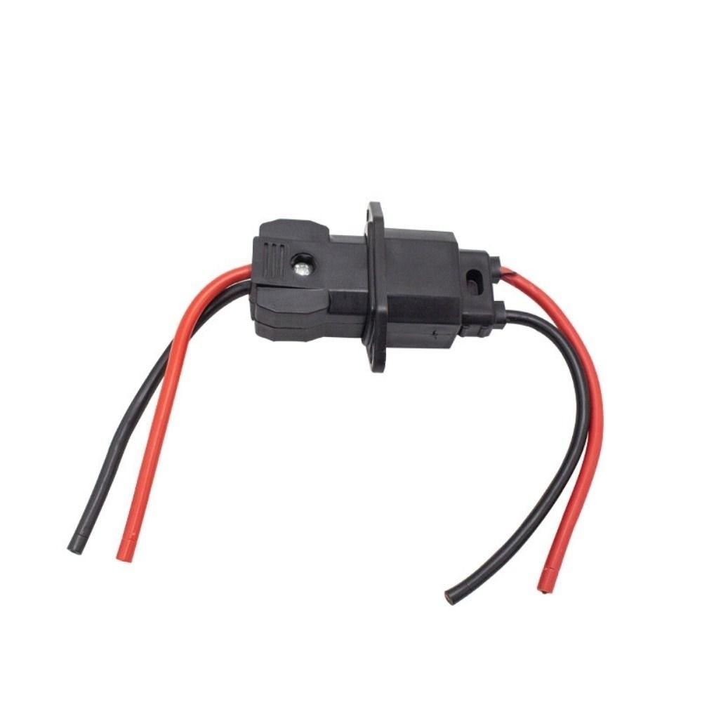 Waterproof Electric Vehicle Scooter Charging Universal Tricycle Battery Charger Plug Accessory