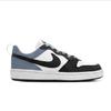 Nike Court Borough Biu Blue Sea Leather Slip Resistant Abrasion Resistant Skateboard Shoes Unisex Black Blue DV5456-131(Team2173-)
