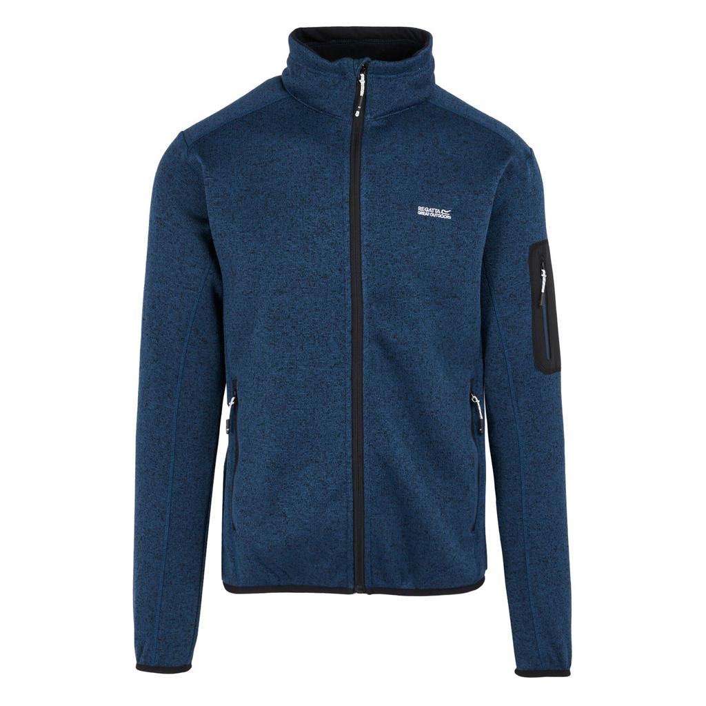 Regatta Mens Newhill Marl Full Zip Fleece Jacket