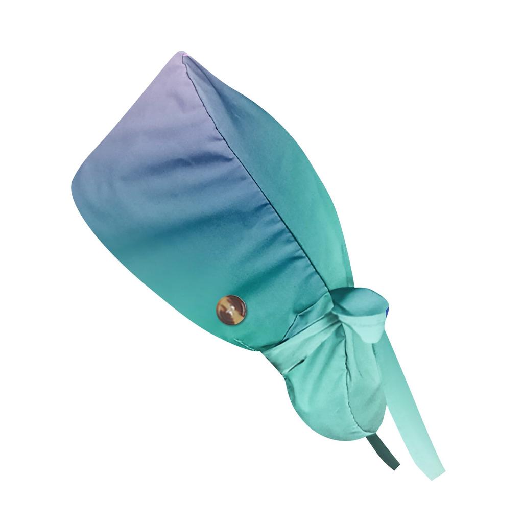 Модная рабочая кепка с градуированным принтом, повседневная женская кепка с хвостиком, кепка с помывкой, кепка Baotou