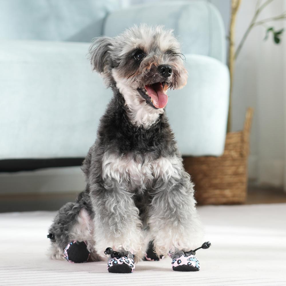 Зимняя обувь для собак, флисовые сапоги для маленьких собак, кошек, теплая обувь для котят, носки, товары для французских бульдогов, йоркширских чихуахуа