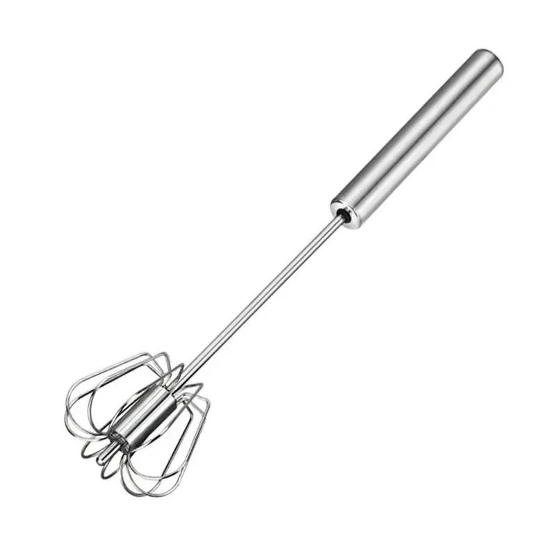 Self Rotating Egg Beater, Household Tool, Manual Mixer, Innovative Kitchen Accessories, Convenient Small Tool