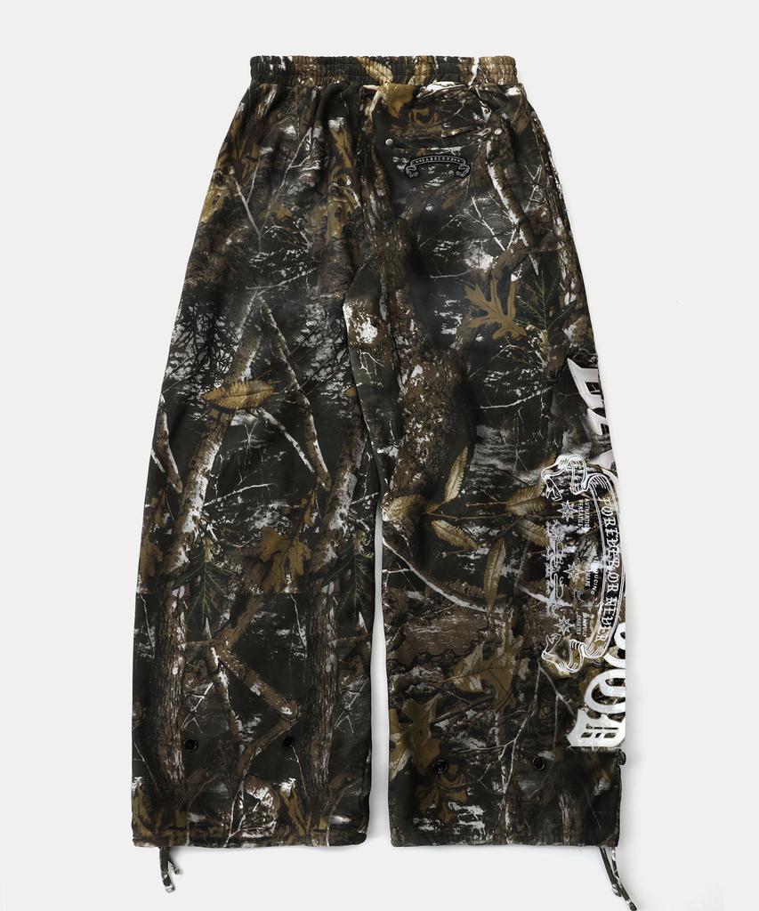 BADBLOOD Mystic Capsule 2-Way Curved Jogger Trousers - Darkrealtree