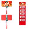 National Trend Folding Red Envelope Cartoon Snake Year Red Packet 2025 New Year Packet  Party Gifts