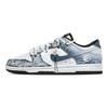 Nike Кроссовки Dunk Mada Floating Light, Черно-синие, Низкие, для скейтбординга, Унисекс, HF5441-100(Команда773--)