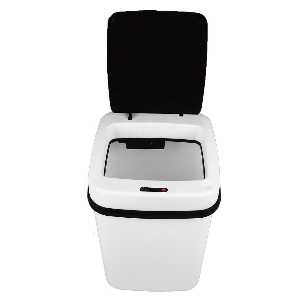 Умный мусорный бак большой емкости со светодиодной подсветкой, автоматический датчик движения, мусорное ведро с кнопкой для домашнего использования