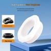 Nylon M-Type Metric Thread Bushing Adapter PA66 - Reducer Ring M32 to M25 to M20
