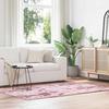 VidaXL Shaggy Rug with Long Pile Powder Pink 130x200 Cm Polyester, Rug, Bedroom Rug, Modern Rug, Living Room Rug, 4102833