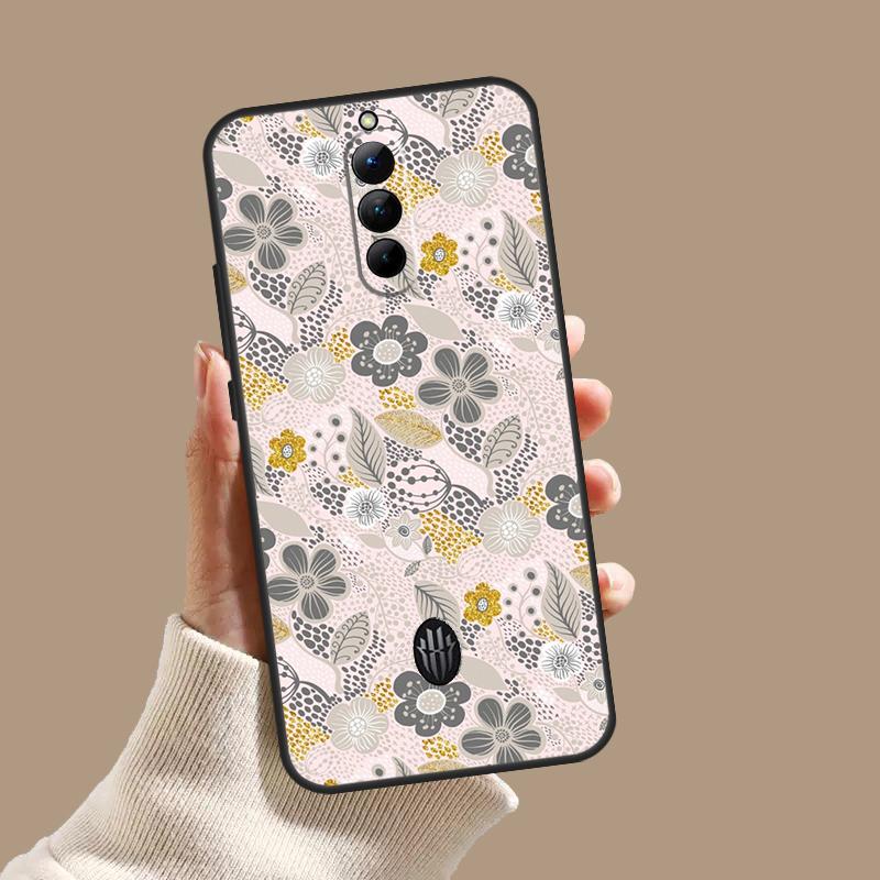 Чехол Floral Charm Secret Garden для ZTE Nubia Red Magic 10 10S 9S 8S 8 9 11 Pro Plus 6 7 6S 7S Pro 5G 6R 10 Air