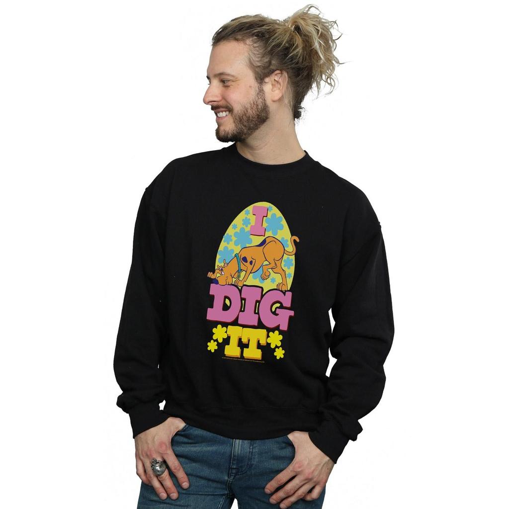 Scooby Doo Mens Easter I Dig It Sweatshirt