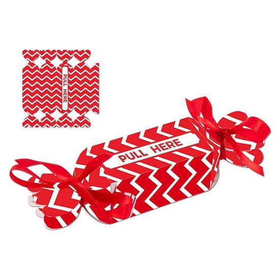 Рождественская конфетная коробка для вытягивания денег Интерактивный держатель для денежного подарка с лентой Праздничная оригинальная коробка для денежного подарка для семьи и друзей