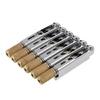 Individual Single Tubular Fixed Bridge Zinc Alloy 6 String Guitar Fixed Bridge for Headless Guitar Accessories