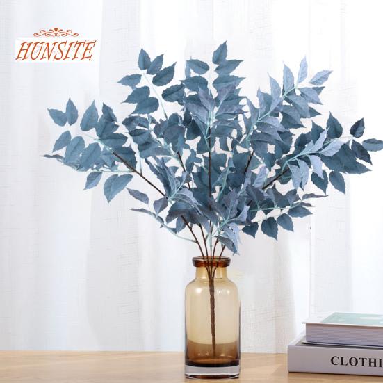 Искусственные осенние кленовые листья, реалистичное не выцветающее осеннее украшение