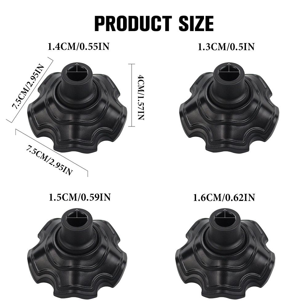 4PCS Outdoor Camping Moon Chair Foot Covers Anti-Slip and Anti-Sink Rotatable Foot Pads Camping Accessories