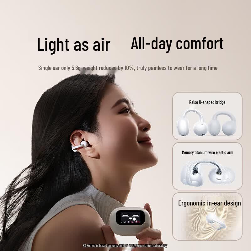 UGREEN S6 Magic Ear-Clip Bluetooth Headphones