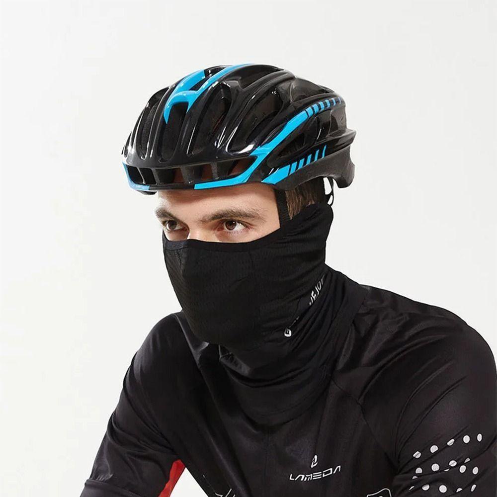 Breathable Sun Protection Mask Lightweight Cycling Mask Cap Mask Ice Silk Scarf Running
