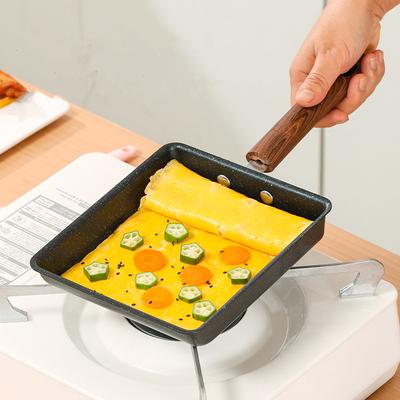 Прочная деревянная ручка, антипригарное покрытие, кастрюля, сковороды для блинов, индукционная плита, кастрюли, кухонные принадлежности, столовые приборы, кухонные принадлежности