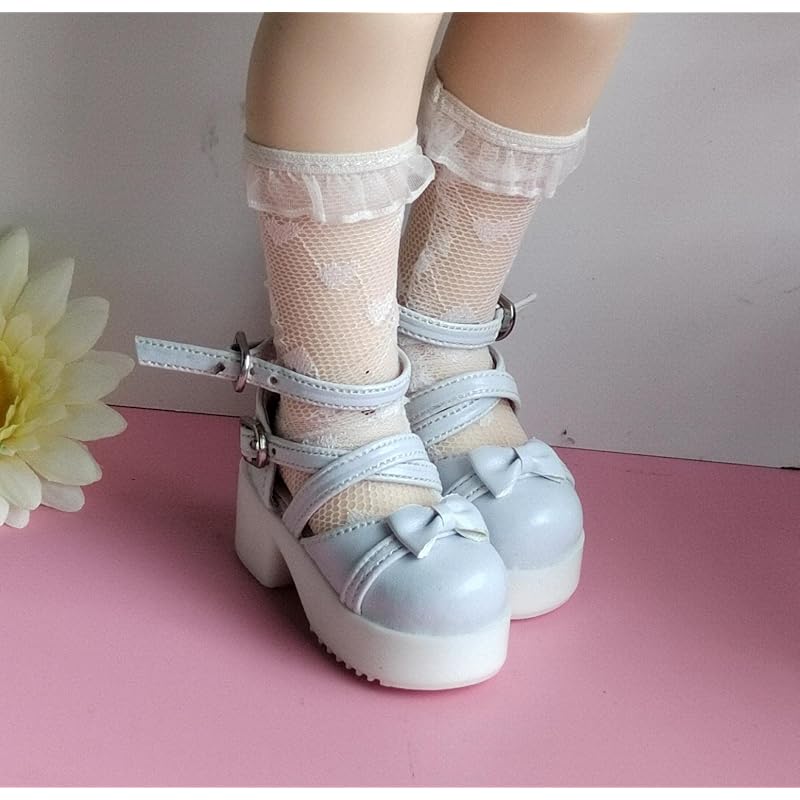 Кукольная обувь BJD1/4 летние сандалии (серый)