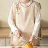 Waterproof Stain-Resistant Apron Vest Style Breathable Sleeveless Apron Anti Dirty Wipeable Hands Kitchen Aprons