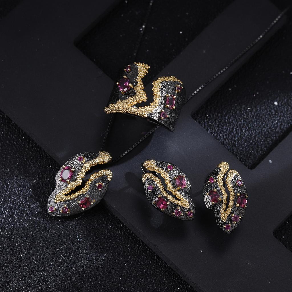 Итальянский ремесленный оригинальный дизайнерский кулон с драгоценными камнями, подвеска в стиле ретро, высококачественное серебро 925 пробы, натуральный цвет, кулон с драгоценными камнями