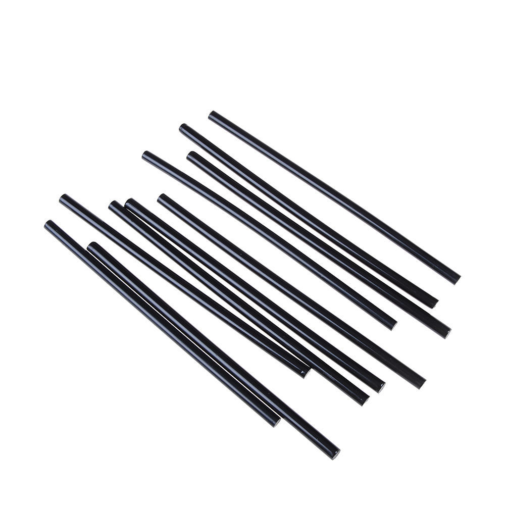 10Pcs Melt Glue Stick 7X190Mm Black Glue Stick