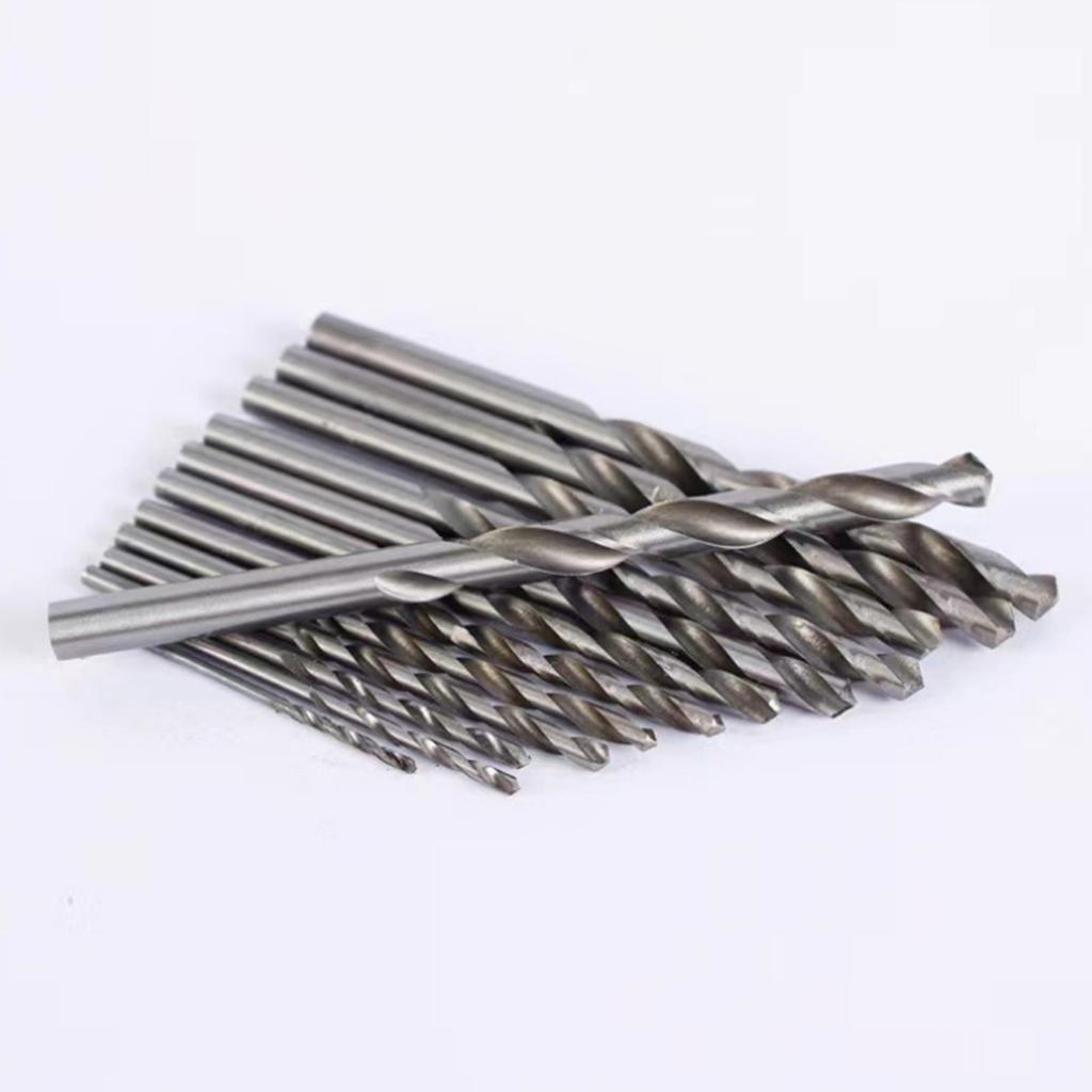 Набор высокоскоростных стальных сверл с прямым хвостовиком, перфоратор, деревообрабатывающее сверло с титановым покрытием, набор из 13 шт.