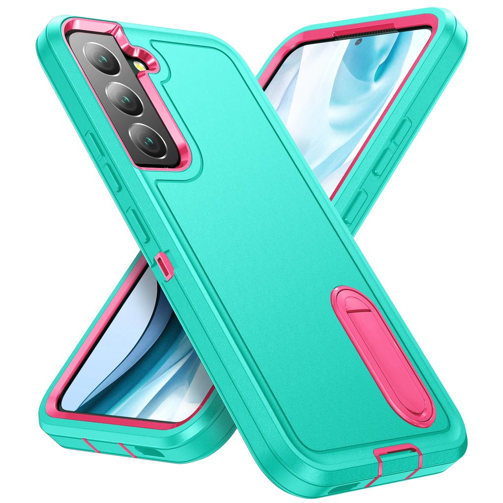 3-в-1 для Samsung Galaxy S22 S23 S24 S25 FE S26 Ultra A17 A16 A15 A56 A36 A26 A54 A14 A53 A13 A06 Ударопрочный чехол повышенной прочности