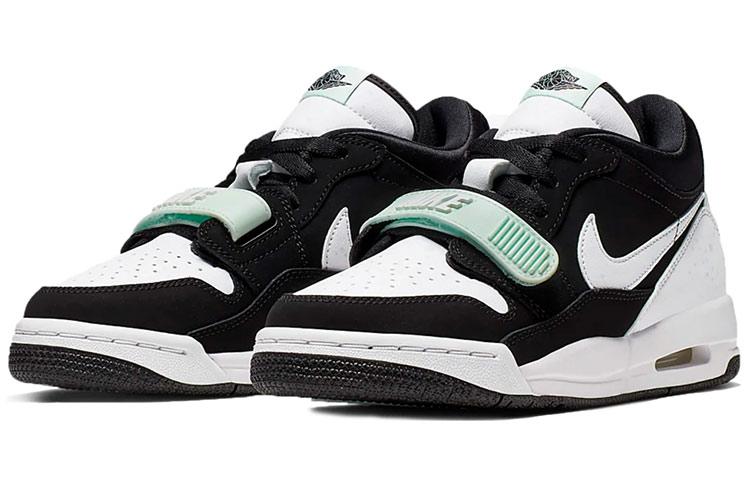Jordan Legacy 312 Low Черный Белый Бирюзовый Оттенок GS CJ5500-013