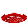 Quick filter, attachable silicone filter for all pots and bowls for spaghetti, pasta, noodles and fr