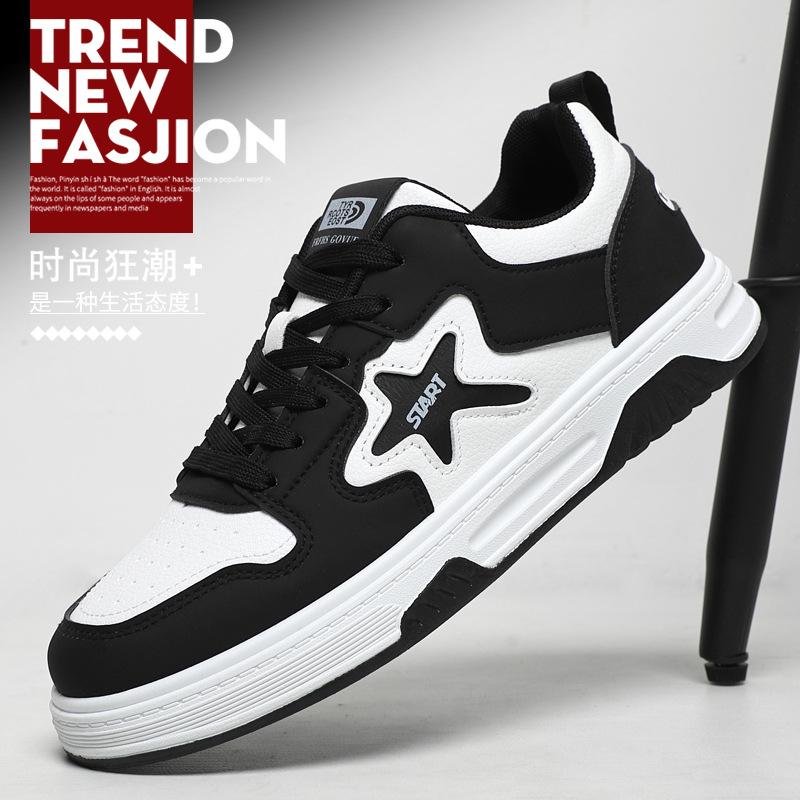 Men's Board Shoes Spring New Casual Comfortable Soft Surface Trend Light Versatile Youth Board Shoes Student Shoes Men's Shoes