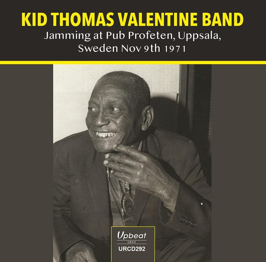 CD KID THOMAS VALENTINE BAND Джем-сейшн в пабе Profeten Уппсала S URCD292 ЗАВОДНОЙ ДЖАЗ Британский джаз Б/у